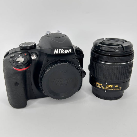 Nikon D3300 + AF-P DX 18-55mm G VR