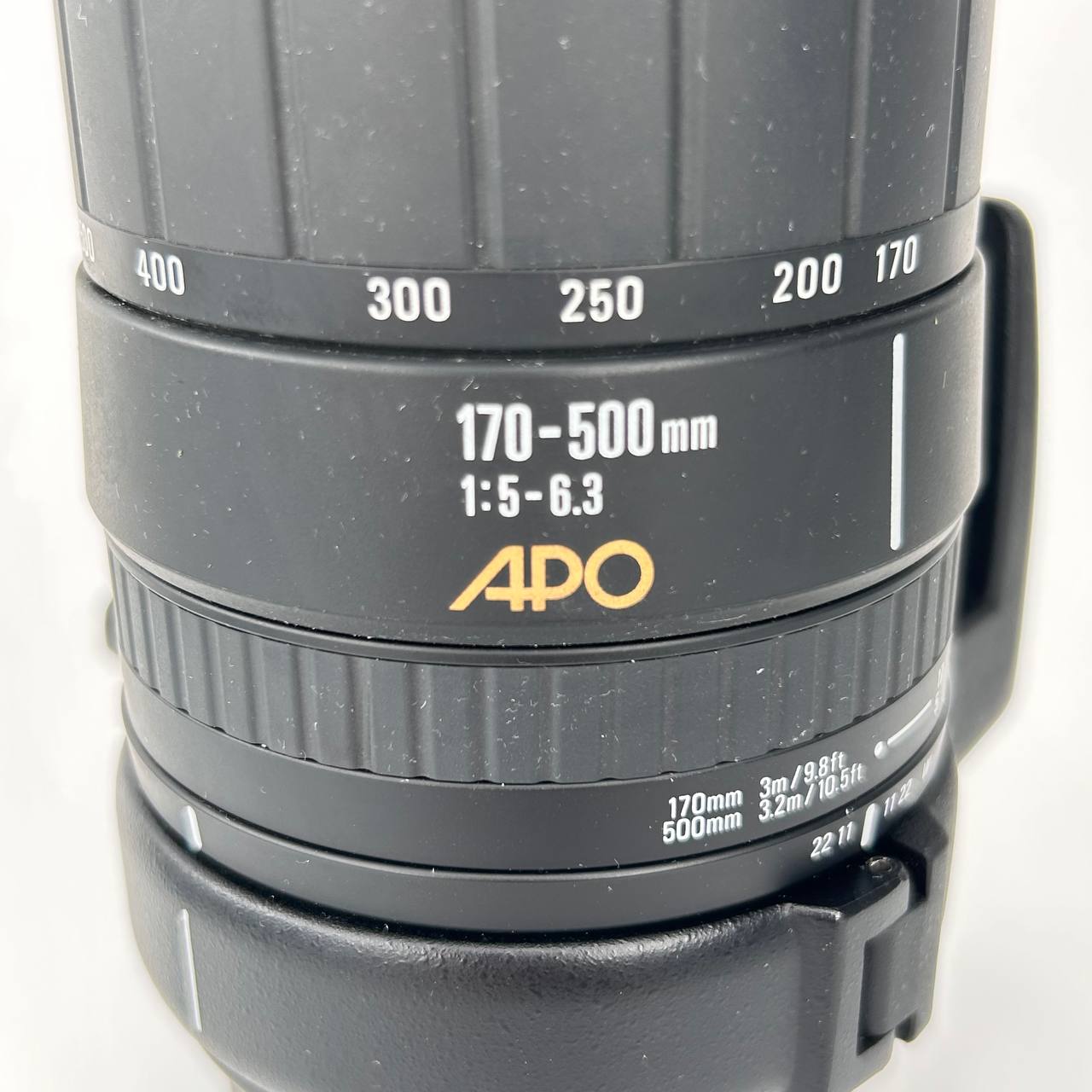 Sigma 170-500mm f/5-6.3 APO - Attacco Sony A