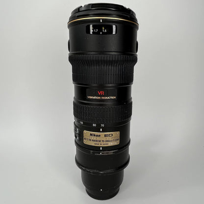 Nikon AF-S Nikkor 70-200mm f/2.8G IF-ED VR