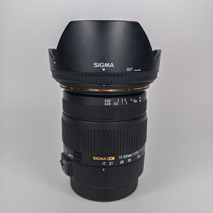 Sigma 17-50mm f/2.8 EX DC OS HSM