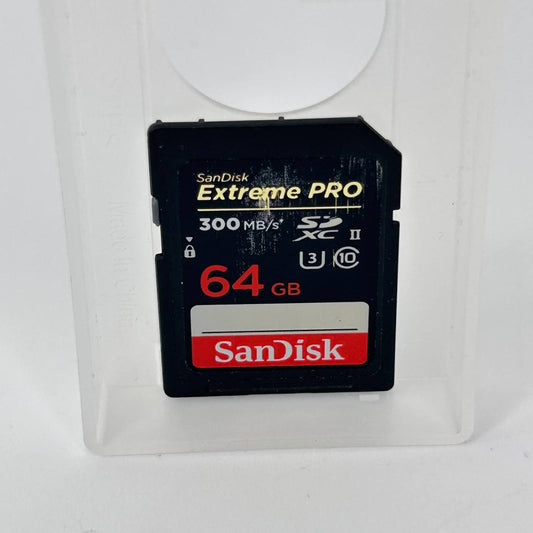 SanDisk Extreme PRO 64GB SDXC UHS-II Karte - 300MB/s