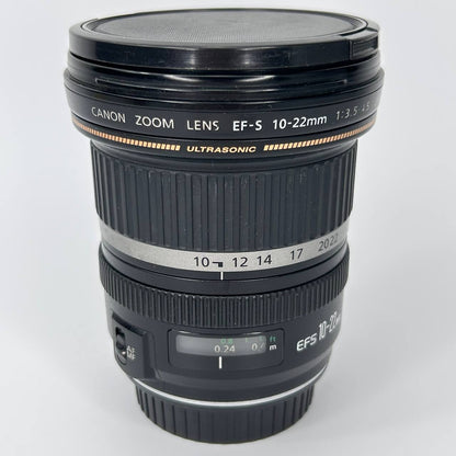 Canon EF-S 10-22mm f/3.5-4.5 USM usata 