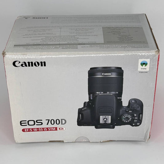 Fotocamera Refkex Canon EOS 700D EF-S 18-55mm IS STM Kit - Usato Garantito 12 Mesi - Condizione: Eccellente