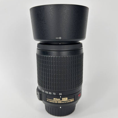Nikon AF-S DX Nikkor 55-200mm f/4-5.6G VR usata garantita