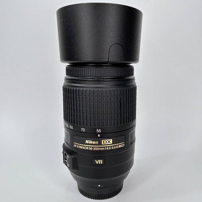 Nikon AF-S DX Nikkor 55-300mm f/4.5-5.6 G VR usata garantita
