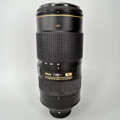 Nikon AF-S Nikkor 80-400mm f/4.5-5.6G ED VR usata garantita