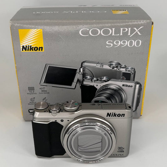 Nikon Coolpix S9900 usata garantita compatta premium zoom ottico