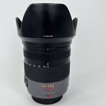 Panasonic Lumix G Vario HD 14-140mm f/4-5.8 Mega O.I.S. usata garantita