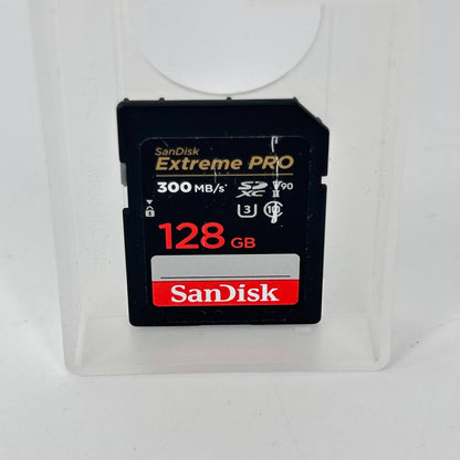 SanDisk Extreme PRO 128GB SDXC UHS-II Card - 300MB/s usata garantita