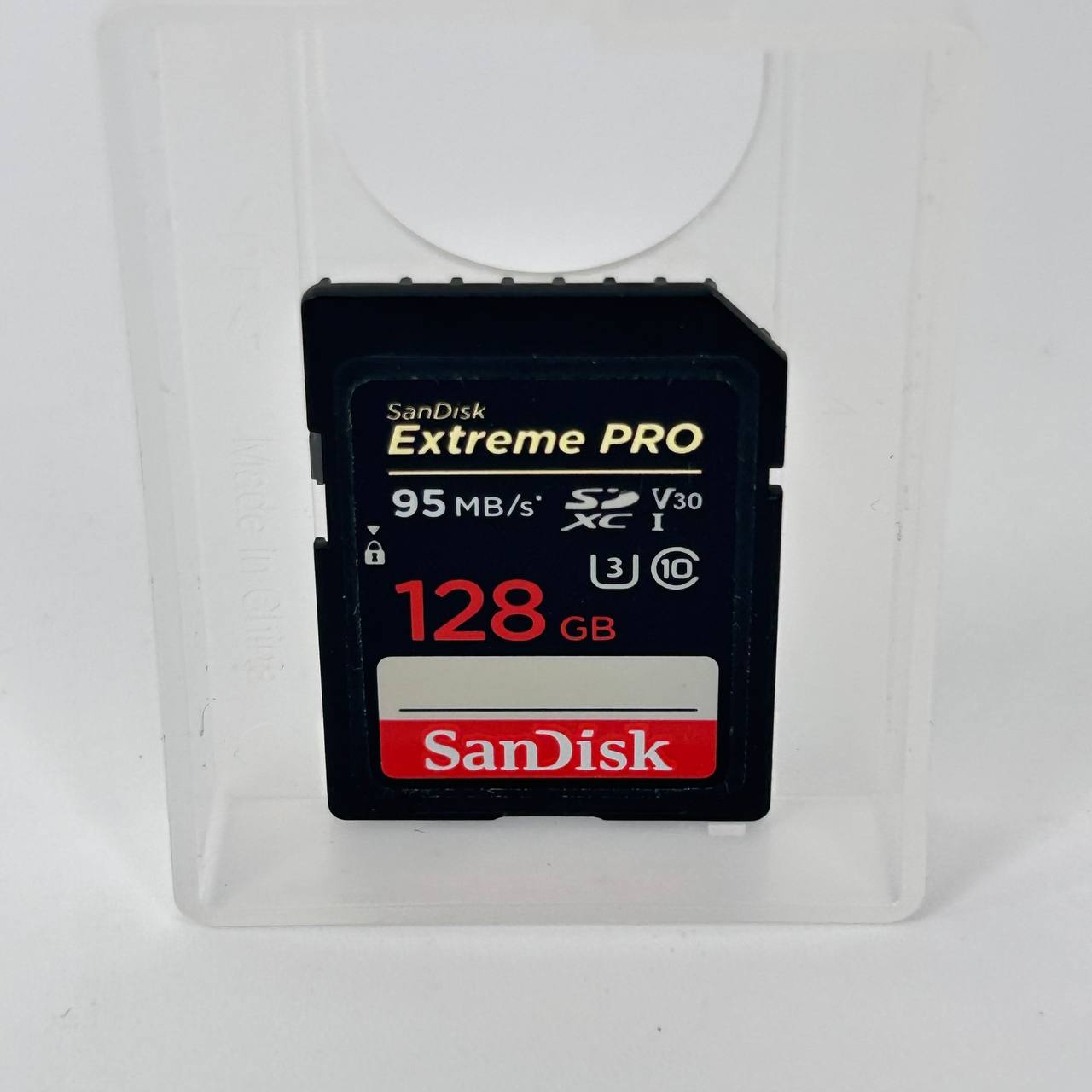 SanDisk Extreme PRO 128gb SDXC Full Size 95MB/s usata garantita