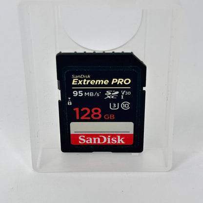 SanDisk Extreme PRO 128gb SDXC Full Size 95MB/s usata garantita