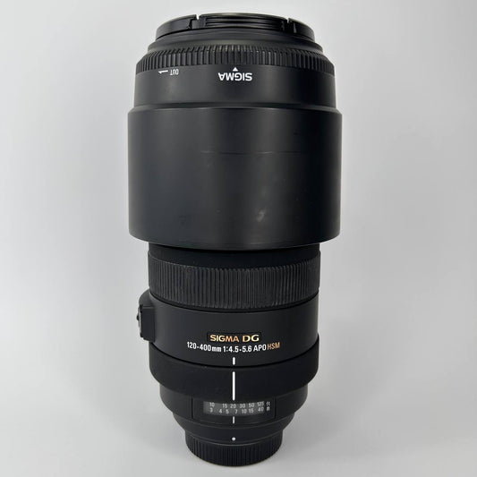 Sigma 120-400mm f/4.5-5.6 APO DG OS HSM - Attacco Nikon usato