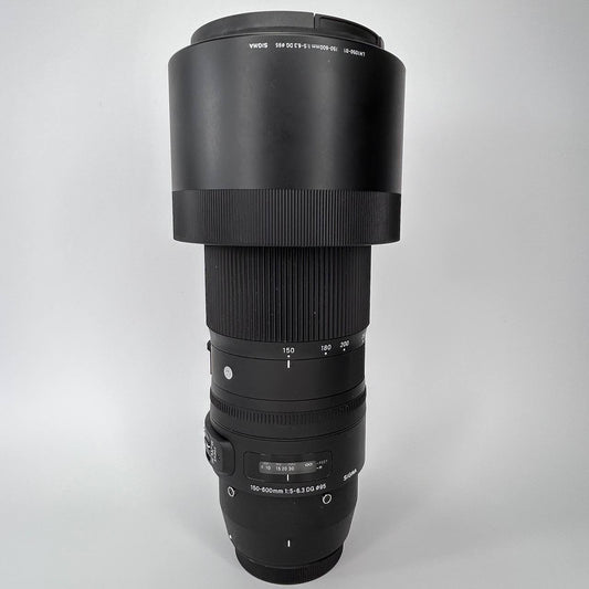 Sigma 150-600mm f/5-6.3 DG OS HSM SPORT - Attacco Canon EF usato garantito