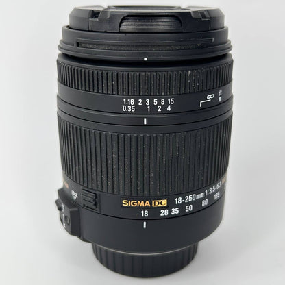 Sigma 18-250mm f/3.5-6.3 DC Macro OS HSM - Attacco Nikon usata garantita