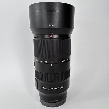 Sony E 70-350mm f/4.5-6.3 G OSS usata garantita