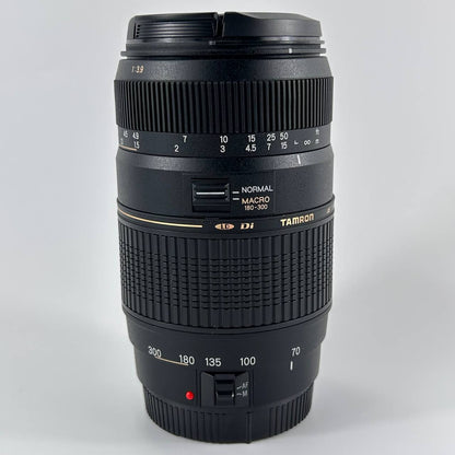 Tamron_AF_70-300mm_f_4-5.6_Di_LD_Macro_-_Attacco_Canon_EF usato garantito - obiettivo per reflex canon
