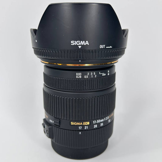 Sigma 17-50mm f/2.8 EX DC OS HSM - Attacco Canon EF-S